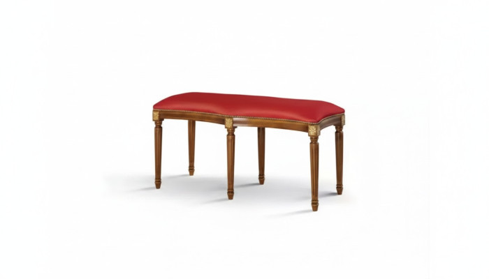 Hocker Polster Bank Sitzmöbel Ottomane Sitzhocker Wohnzimmer Designer