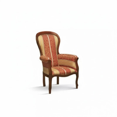 Sessel Einsitzer 1 Sitzer Polster Sitz Textil Stoff Design Klassische