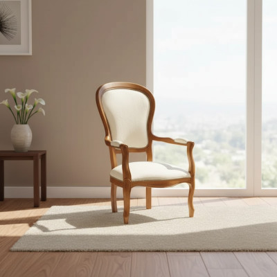 Stuhl 1 Sitzer Textil Lounge Luxus Polster Relax Möbel Design Couch