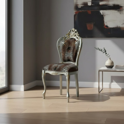 Luxus Stuhl Sessel Möbel Esszimmer Designer Holz Möbel Lehnstuhl Neu