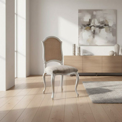 Sessel Stuhl Design Polsterstuhl Luxus Stühle Esszimmerstuhl Art déco