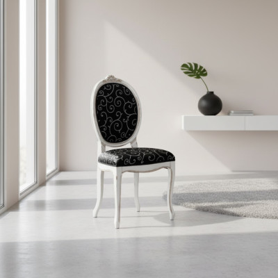 Stuhl Holz Italienische Möbel Esszimmer Stühle Luxus Design Echtholz