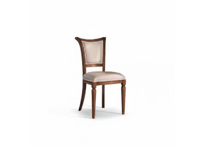 Esszimmerstuhl Stuhl Sessel Sitzer Esszimmer Holz Klassisch Luxus Grau