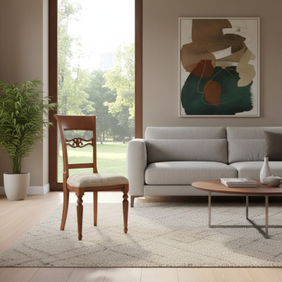 Möbel Stühle Esszimmerstuhl Stuhl Design Polster Luxus Einrichtung Neu