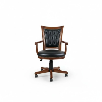 Schwarz Sessel Stuhl Design Polsterstuhl Stühle Bürostuhl Klassisch Neu