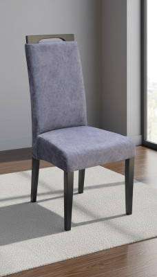 Stuhl Wohnzimmer Esszimmer Polsterstuhl Stuhl ohne Armlehne Luxus Neu