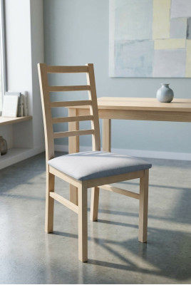 Esszimmer Stuhl Luxus Modern Lehnstuhl Wohnzimmer Möbel Braun Holz Neu