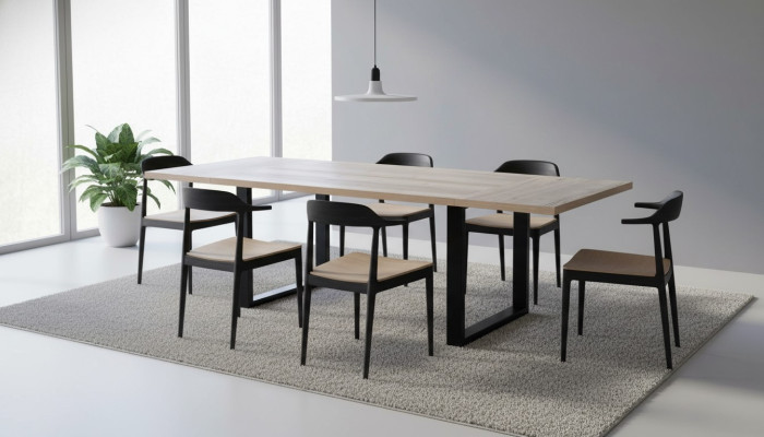 Esstisch Esszimmertisch Essecke Tisch Esszimmer Modern Holz Braun