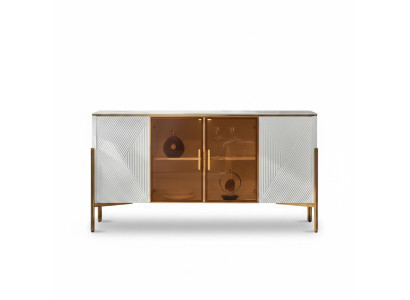 Kommode Regale Design Wohnzimmer Möbel Holz Neu Sideboard Schrank