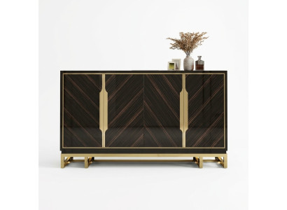 Kommode Sideboard Schrank Luxus Schrank Regal Möbel Holzschrank Neu