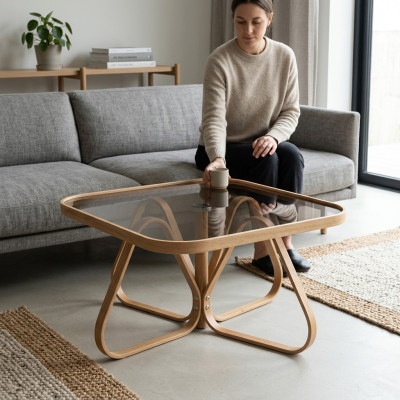 Modern Möbel Couchtisch Designer Luxus Einrichtung Glastisch Kaffee Tisch