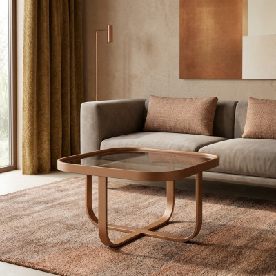 Moderner Couchtisch Tisch Design Holz Designer Wohnzimmer Beistell 