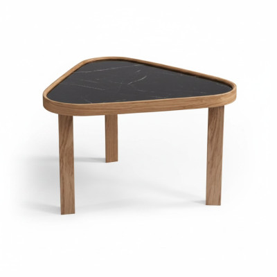 Kaffee Tisch Wohnzimmer Couchtisch Beistelltisch Braun Holz Einrichtung