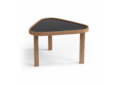 Kaffee Tisch Wohnzimmer Couchtisch Beistelltisch Braun Holz Einrichtung