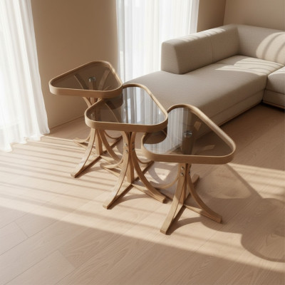 Luxus Komplett 3x Couchtische Luxus Wohnzimmer Kaffeetisch Einrichtung