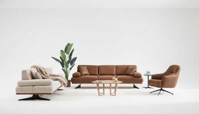 Sofagarnitur Set Sofa Viersitzer Modern Dreisitzer Couch Wohnzimmer Sessel Neu