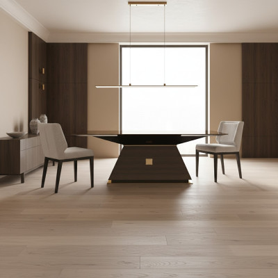 Luxus Gruppe Textil Polster 4x Stühle Holz Esstisch Esszimmer Design Set