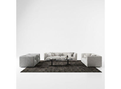 Sofagarnitur Polstermöbel 2x Dreisitzer Sofa Luxus 2Sessel Sofa 3+3+1+1