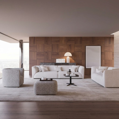 Polstermöbel Wohnzimmer Viersitzer Sofa Couch Dreisitzer Einrichtung Sessel Neu