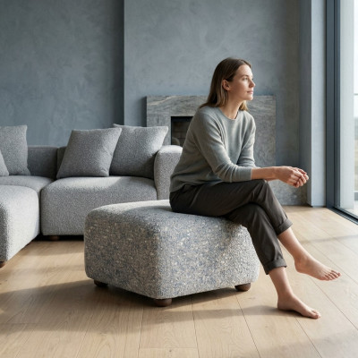 Wohnzimmer Luxus Hocker Modern Designer Polster Wohnzimmermöbel Neu