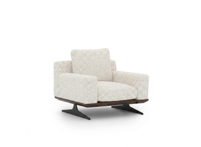 Wohnzimmer Einrichtung Luxus Textil Sessel Polstermöbel Modern Designer Möbel