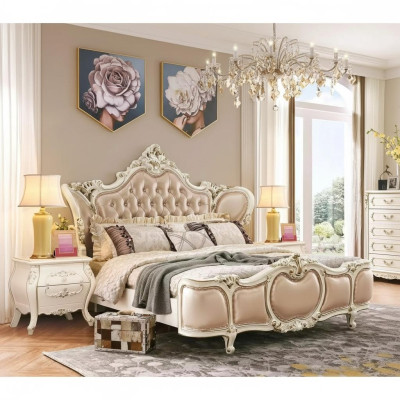Schlafzimmer möbel Bett 2x Nachttische Luxus-Set Neu klassische Möbel 3tlg