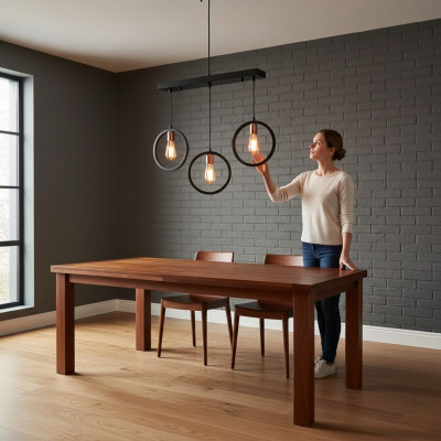 Deckenlampe Leuchte Pendelleuchte Wohnzimmer Luxus Lampe Leuchten Deckenlampe