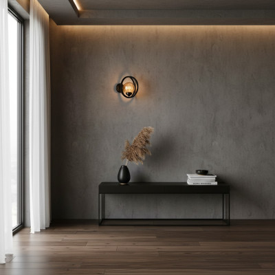 Wandleuchte Moderne Black Wandlampe Wandleuchten für den Korridor Flur Lampe