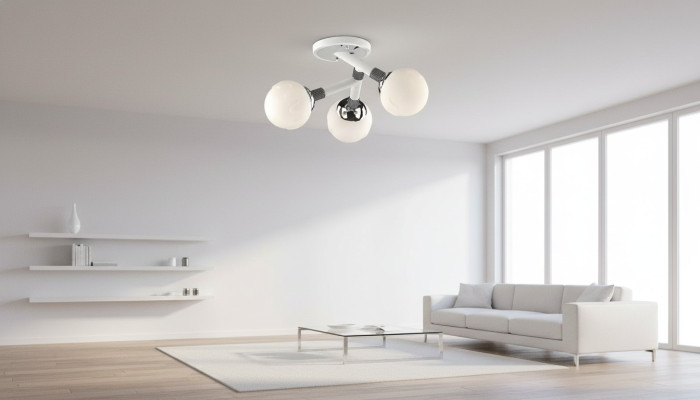 Design Leuchte Lampen Leuchten 45x30 Deckenleuchten Kugeln deckenlampen