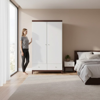 Kleiderschrank Schlafzimmer Schrank Weiß Modern Holz Luxus Schränke