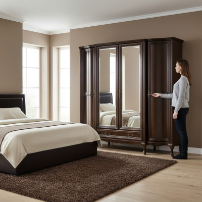 Kleiderschrank Schrank Luxus Holz Schränke Möbel Design Luxus Möbel Schlafzimmer