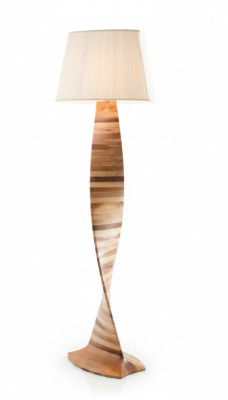 Luxus Stehlampe Wohnzimmer Modernen Designen Holz Stehleuchte Leuchten