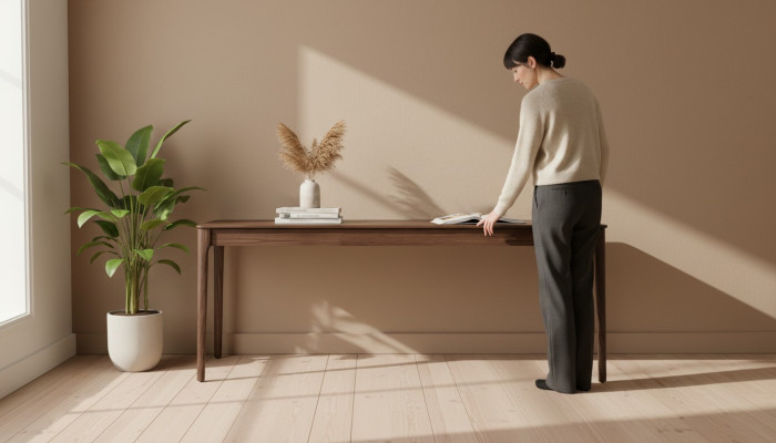 Esstisch Braun Esszimmer Tische Modern Luxus Tisch Elegantes Design