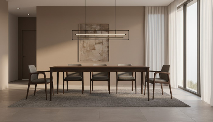Esstisch Braun Esszimmer Tische Modern Luxus Tisch Elegantes Design