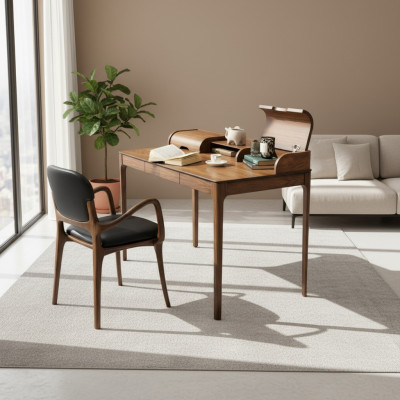 Modernen Bürotisch Brauner Designer Schreibtisch Büromöbel Designer Tisch
