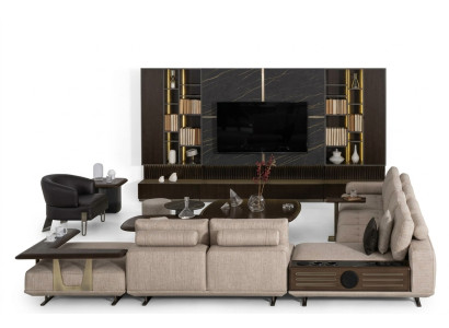 Wohnlandschaft L-Form Ecksofa Couch Design Polster Garnitur Sofa Ecke Neu