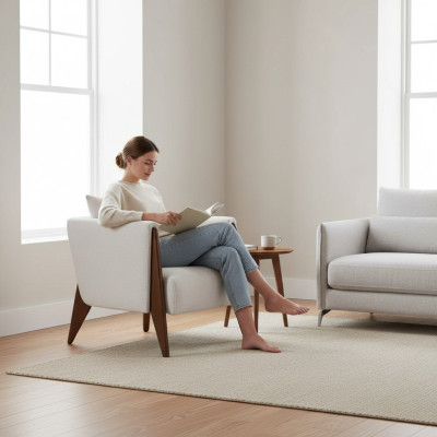 Wohnzimmer Sessel komfortabler Luxus Sessel Lounge Club Möbel Einrichtung