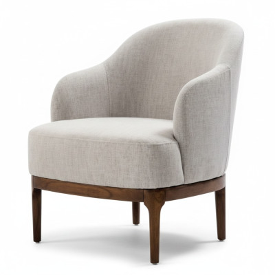 Luxus Sessel Für Wohnzimmer Grau Farbe Design Lounge Club Möbel Einsitzer