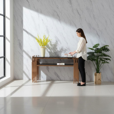 Wohnzimmer Konsolentisch Sideboard Konsole Kommode Anrichte Wand Tisch
