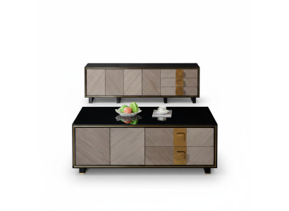 Wohnzimmer Design Tische Möbel Luxus Beistelltisch Holz Modern Couchtisch
