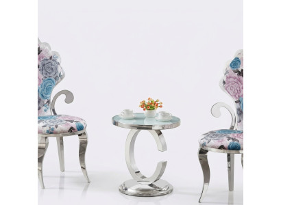 Luxus Wohnzimmer Couchtisch Edelstahl Tische Design Möbel Beistell Neu