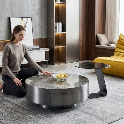 Beistelltisch Tische Designer Wohnzimmer Couchtisch Set 2 tlg. Möbel