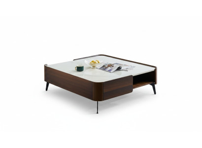 Luxus Italien Kaffee Wohnzimmer Tisch Echt Holz Designer Tische Möbel