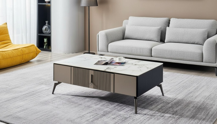 Couchtisch Wohnzimmer Design Möbel Tisch Luxus Beistelltisch Holz Modern