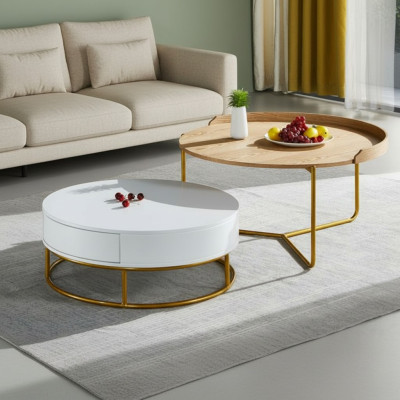 Tische Set Couchtische Kaffeetisch Beistelltisch Design Wohnzimmer 2tlg