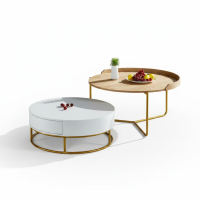 Tische Set Couchtische Kaffeetisch Beistelltisch Design Wohnzimmer 2tlg