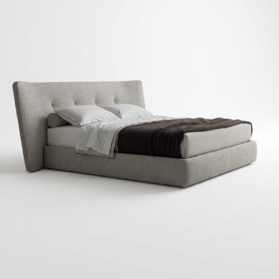 Designer Bette Doppel Neu Schlafzimmer möbel Stoff Textil Luxus Chesterfield