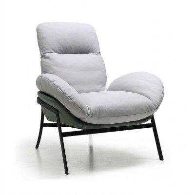 Sessel Sitz Möbel Design Wohnzimmer Polster Holz Moderne Luxus Neu