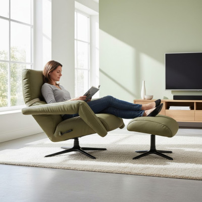 Wohnzimmer Sessel 1 Sitzer Couch Polster Luxus Textil Neu Design Neu