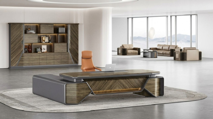 Design Eckschreibtisch Büro Einrichtung Zimmer Möbel Tisch Büromöbel